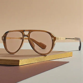Oliver Brown Aviator Sunglasses