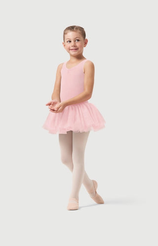 CL1012N Tank Nylon Tutu Dress - Candy Pink