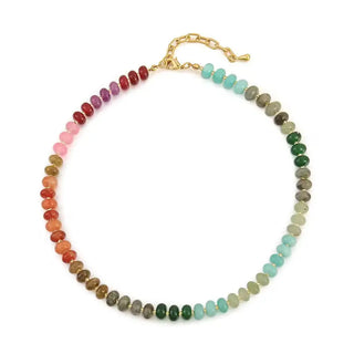 Candy Crush Beaded Necklace // Sahira