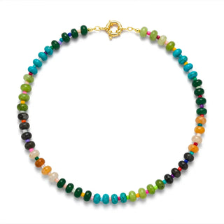 Seamoss Beaded Toggle Necklace // Sahira