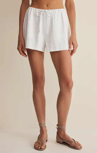 Daylight Airy Gauze Shorts - White // Z Supply