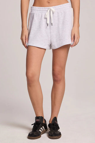 Contrast Strappings Shorts - Light Heather Grey // Chaser