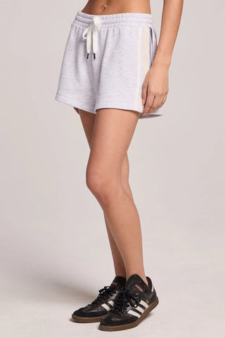 Contrast Strappings Shorts - Light Heather Grey // Chaser
