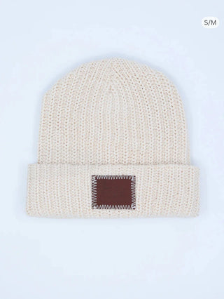 Baby Beanie - White Cuffed // Love Your Melon