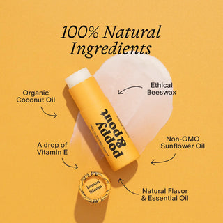 Lemon Bloom Lip Balm // Poppy & Pout