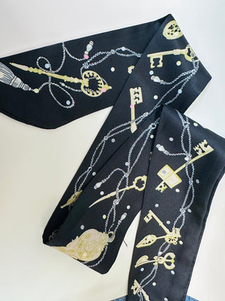 Twilly Satin Scarf - Multiple Patterns