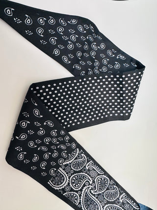 Twilly Satin Scarf - Multiple Patterns