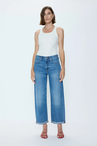 Donny Rolled Hem Boyfriend Jean - Heartfelt // Pistola