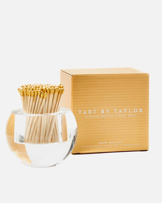 Round Match Striker - Gold Matches // Tart By Taylor