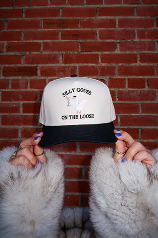 Silly Goose on The Loose Hat - Black/Natural