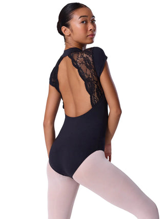 EL107W Soft Elegance Short Sleeve Princess Leo - Black