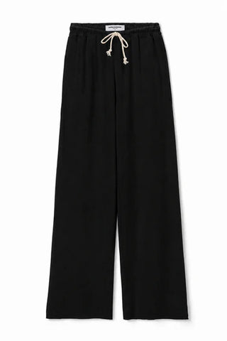 Shakira Japanese Structured Pant - True Black // Perfect White Tee