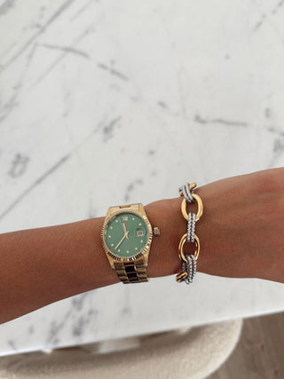 Margo Mixed Metal Chain Bracelet