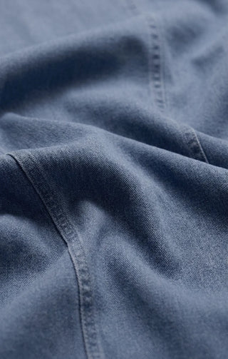Leonora Denim Midi Dress - Classic Indigo // Z Supplyz