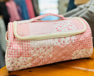 Quilted Hair Tool Cosmetic Case