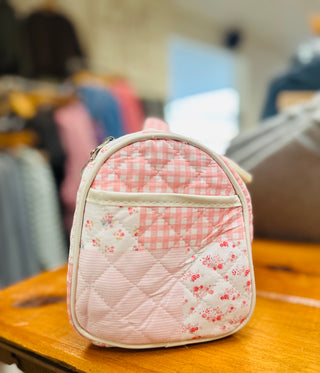 Quilted Hair Tool Cosmetic Case