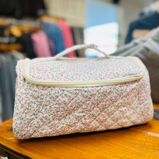 Quilted Hair Tool Cosmetic Case