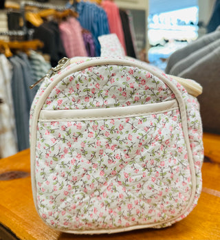 Quilted Hair Tool Cosmetic Case