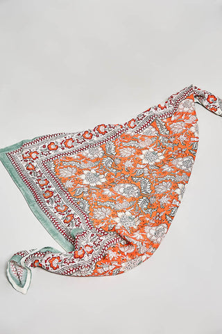 Tangerine Multi Wrap Scarf