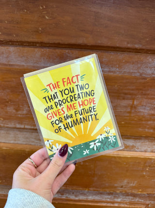 Future of Humanity Greeting Card