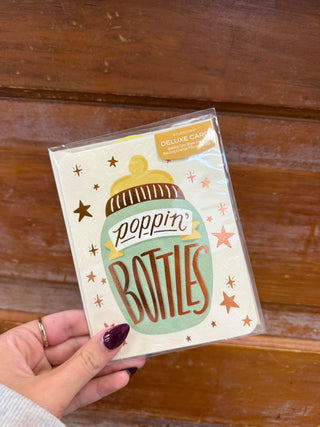 Poppin’ Bottles Greeting Card