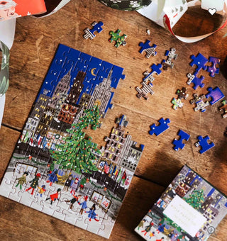 Holiday On Ice Mini Jigsaw Puzzle