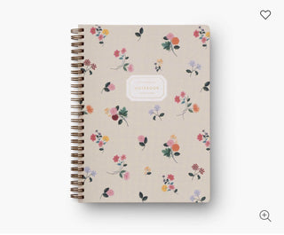 Ditsy Dahlia Spiral Notebook