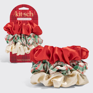 Holiday Scrunchies 3pc - Multicolor // Kitsch
