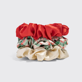 Holiday Scrunchies 3pc - Multicolor // Kitsch