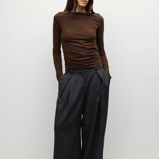 The Hilary Pants - Charcoal