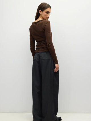 The Hilary Pants - Charcoal