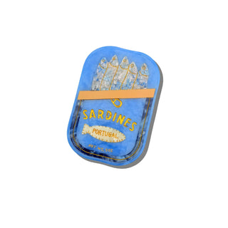 Hand-Painted Sardines Heirloom Box