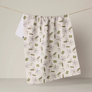 Martini Tiles Tea Towel - Geometry