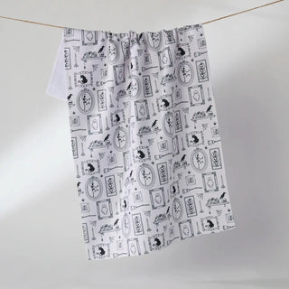 Haunted Gallery Tea Towel - Geometry