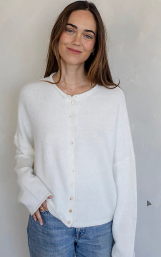 Piper Cardigan - Snow