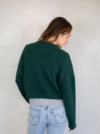 Piper Cardigan - Forest Green