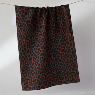 Midnight Safari Tea Towel - Geometry