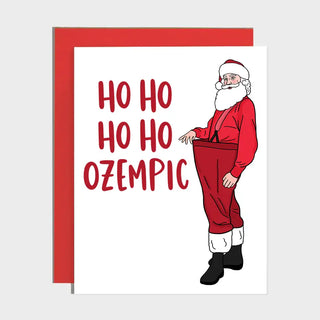 Skinny Santa Holiday Card