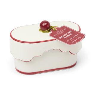 Cherie 5.5 oz Ceramic Candle - French Linen & Orris// Paddywax