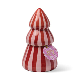 Cabana Christmas Ceramic Tree Candle - Peppermint// Paddywax