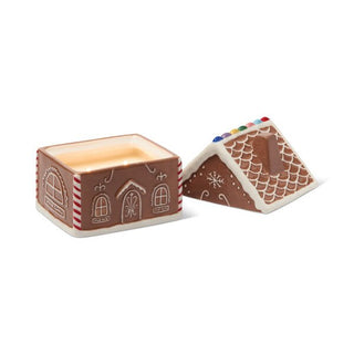 Gingerbread 9.5 oz ceramic house - Gingerbread// Paddywax