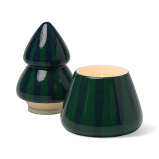 Cabana Christmas 9 oz hand painted tree candle - Balsam// Paddywax