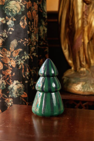 Cabana Christmas 9 oz hand painted tree candle - Balsam// Paddywax