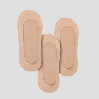 Unisex Low-Cut No Show Socks - Almond Beige