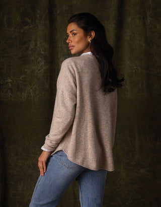 Marianna Crewneck Sweater - Oat // The Normal Brand