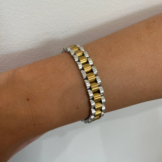 Bradley Watch Link Bracelet - Two Tone