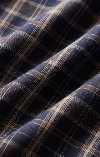 Evermore Plaid Flannel Midi Dress - Eclipse // Z Supply