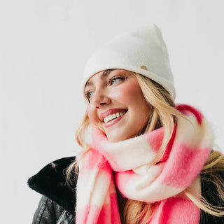 Rolled Edge Cashmere Beanie // Pretty Simple