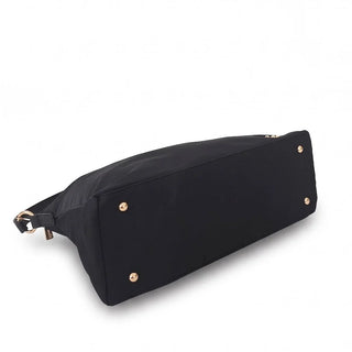 Nikki Nylon Slouchy Shoulder Bag - Black // Pretty Simple