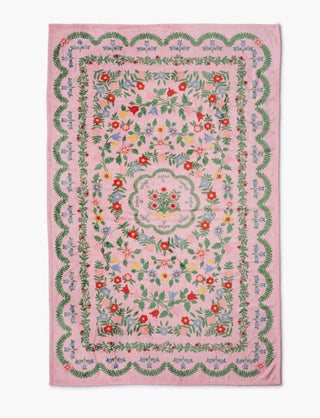 Rosette Fleece Blanket // Rifle Paper Co.